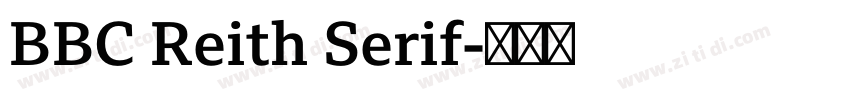BBC Reith Serif字体转换 BBC Reith Serif字体转换